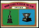 #624 Minor League Player of the Year Award  
