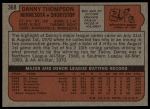 1972 Topps #368 Danny Thompson<br />B72T 11 8404<br /><a class='button AddToCart' data-ajax='true' data-ajax-mode='replace' data-ajax-update='#cart-info' href='/AddToCart?itemId=6992332&quantity=1&type=0'>Add To Cart</a>