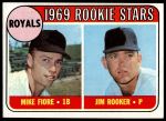 #376 Royals Rookies Mike Fiore / Jim Rooker 