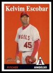 #57 Kelvim Escobar  White Name 