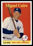 #101 Miguel Cairo  Yellow Name 