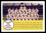 #174 Oakland Athletics Team  