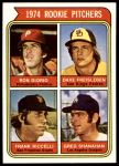 #599 Rookie Pitchers Dave Freisleben / Ron Diorio / Frank Riccelli / Greg Shanahan Large - San Diego 