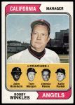 #276 Angels Leaders Bobby Winkles / Tom Morgan / Salty Parker / Jimmie Reese / John Roseboro 