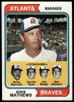 #634 Braves Leaders Eddie Mathews / Jim Busby / Connie Ryan / Ken Silvestri / Herm Starrette 