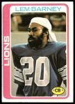 #82 Lem Barney 