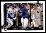 #345 League Leaders Vladimir Guerrero Jr. / Aaron Judge / Bobby Witt Jr. 