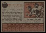 1962 Topps #413 Matty Alou<br />B62T 12 1840<br /><a class='button AddToCart' data-ajax='true' data-ajax-mode='replace' data-ajax-update='#cart-info' href='/AddToCart?itemId=7006561&quantity=1&type=0'>Add To Cart</a>