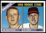 1966 Topps #417  -  Jim McGlothlin / Ed Sukla Angels Rookies<br />B66T 14 2240<br /><a class='button AddToCart' data-ajax='true' data-ajax-mode='replace' data-ajax-update='#cart-info' href='/AddToCart?itemId=7006907&quantity=1&type=0'>Add To Cart</a>