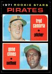 #27 Pirates Rookies Gene Clines / Fred Cambria 