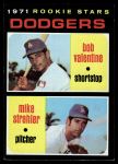 #188 Dodgers Rookies Bobby Valentine / Mike Strahler 