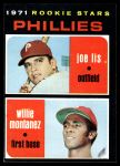 #138 Phillies Rookies Willie Montanez / Joe Lis 