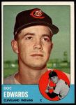 1963 Topps #296 Doc Edwards<br />B63T 10 8118<br /><a class='button AddToCart' data-ajax='true' data-ajax-mode='replace' data-ajax-update='#cart-info' href='/AddToCart?itemId=7008856&quantity=1&type=0'>Add To Cart</a>