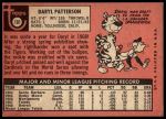 1969 Topps #101 Daryl Patterson<br />B69T 17 1952<br /><a class='button AddToCart' data-ajax='true' data-ajax-mode='replace' data-ajax-update='#cart-info' href='/AddToCart?itemId=7010387&quantity=1&type=0'>Add To Cart</a>