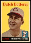 1958 Topps #396 Dutch Dotterer<br />B58T 10 6125<br /><a class='button AddToCart' data-ajax='true' data-ajax-mode='replace' data-ajax-update='#cart-info' href='/AddToCart?itemId=7012005&quantity=1&type=0'>Add To Cart</a>