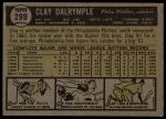 1961 Topps #299 Clay Dalrymple<br />B61T 15 0069<br /><a class='button AddToCart' data-ajax='true' data-ajax-mode='replace' data-ajax-update='#cart-info' href='/AddToCart?itemId=7012887&quantity=1&type=0'>Add To Cart</a>