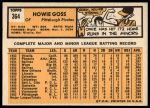 1963 Topps #364 Howie Goss<br />B63T 10 8380<br /><a class='button AddToCart' data-ajax='true' data-ajax-mode='replace' data-ajax-update='#cart-info' href='/AddToCart?itemId=7014349&quantity=1&type=0'>Add To Cart</a>