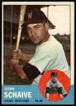 1963 Topps #356 John Schaive<br />B63T 10 8601<br /><a class='button AddToCart' data-ajax='true' data-ajax-mode='replace' data-ajax-update='#cart-info' href='/AddToCart?itemId=7014622&quantity=1&type=0'>Add To Cart</a>