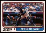 #673 Christian Vazquez 
