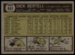 1961 Topps #441 Dick Bertell<br />B61T 15 0242<br /><a class='button AddToCart' data-ajax='true' data-ajax-mode='replace' data-ajax-update='#cart-info' href='/AddToCart?itemId=7017413&quantity=1&type=0'>Add To Cart</a>