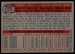 1957 Topps #195 Bobby Avila<br />B57T 09 7630<br /><a class='button AddToCart' data-ajax='true' data-ajax-mode='replace' data-ajax-update='#cart-info' href='/AddToCart?itemId=7017657&quantity=1&type=0'>Add To Cart</a>