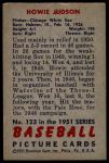 1951 Bowman #123 Howie Judson<br />B51B 01 5314<br /><a class='button AddToCart' data-ajax='true' data-ajax-mode='replace' data-ajax-update='#cart-info' href='/AddToCart?itemId=7017712&quantity=1&type=0'>Add To Cart</a>