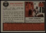1962 Topps #555 John Buzhardt<br />B62T 12 2451<br /><a class='button AddToCart' data-ajax='true' data-ajax-mode='replace' data-ajax-update='#cart-info' href='/AddToCart?itemId=7018501&quantity=1&type=0'>Add To Cart</a>