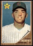 1962 Topps #119 GRN Danny Murphy<br />B62T 12 2549<br /><a class='button AddToCart' data-ajax='true' data-ajax-mode='replace' data-ajax-update='#cart-info' href='/AddToCart?itemId=7018600&quantity=1&type=0'>Add To Cart</a>