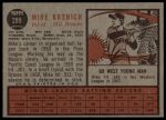 1962 Topps #289 Mike Krsnich<br />B62T 12 2764<br /><a class='button AddToCart' data-ajax='true' data-ajax-mode='replace' data-ajax-update='#cart-info' href='/AddToCart?itemId=7018815&quantity=1&type=0'>Add To Cart</a>