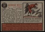 1962 Topps #287 George Witt<br />B62T 12 2942<br /><a class='button AddToCart' data-ajax='true' data-ajax-mode='replace' data-ajax-update='#cart-info' href='/AddToCart?itemId=7018997&quantity=1&type=0'>Add To Cart</a>