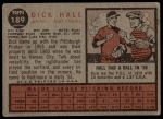 1962 Topps #189 NRM Dick Hall<br />B62T 12 3075<br /><a class='button AddToCart' data-ajax='true' data-ajax-mode='replace' data-ajax-update='#cart-info' href='/AddToCart?itemId=7019133&quantity=1&type=0'>Add To Cart</a>