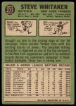 1967 Topps #277 Steve Whitaker<br />B67T 14 3039<br /><a class='button AddToCart' data-ajax='true' data-ajax-mode='replace' data-ajax-update='#cart-info' href='/AddToCart?itemId=7019405&quantity=1&type=0'>Add To Cart</a>