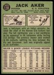 1967 Topps #110 Jack Aker<br />B67T 14 3079<br /><a class='button AddToCart' data-ajax='true' data-ajax-mode='replace' data-ajax-update='#cart-info' href='/AddToCart?itemId=7019445&quantity=1&type=0'>Add To Cart</a>