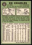 1967 Topps #182 GRN Ed Charles<br />B67T 14 3146<br /><a class='button AddToCart' data-ajax='true' data-ajax-mode='replace' data-ajax-update='#cart-info' href='/AddToCart?itemId=7019512&quantity=1&type=0'>Add To Cart</a>