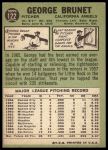 1967 Topps #122 George Brunet<br />B67T 14 3353<br /><a class='button AddToCart' data-ajax='true' data-ajax-mode='replace' data-ajax-update='#cart-info' href='/AddToCart?itemId=7019719&quantity=1&type=0'>Add To Cart</a>