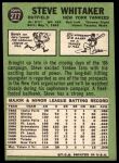 1967 Topps #277 Steve Whitaker<br />B67T 14 3572<br /><a class='button AddToCart' data-ajax='true' data-ajax-mode='replace' data-ajax-update='#cart-info' href='/AddToCart?itemId=7019940&quantity=1&type=0'>Add To Cart</a>