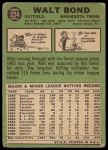 1967 Topps #224 Walt Bond<br />B67T 14 3694<br /><a class='button AddToCart' data-ajax='true' data-ajax-mode='replace' data-ajax-update='#cart-info' href='/AddToCart?itemId=7020062&quantity=1&type=0'>Add To Cart</a>