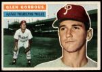 1956 Topps #174 GRY Glen Gorbous<br />B56T 05 8862<br /><a class='button AddToCart' data-ajax='true' data-ajax-mode='replace' data-ajax-update='#cart-info' href='/AddToCart?itemId=7020334&quantity=1&type=0'>Add To Cart</a>