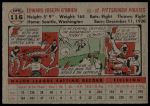 1956 Topps #116 GRY Eddie O'Brien<br />B56T 05 8879<br /><a class='button AddToCart' data-ajax='true' data-ajax-mode='replace' data-ajax-update='#cart-info' href='/AddToCart?itemId=7020351&quantity=1&type=0'>Add To Cart</a>