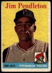 1958 Topps #104 Jim Pendleton<br />B58T 10 6532<br /><a class='button AddToCart' data-ajax='true' data-ajax-mode='replace' data-ajax-update='#cart-info' href='/AddToCart?itemId=7020949&quantity=1&type=0'>Add To Cart</a>