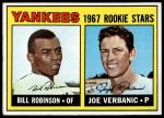 1967 Topps #442  -  Bill Robinson / Joe Verbanic Yankees Rookies<br />B67T 14 3940<br /><a class='button AddToCart' data-ajax='true' data-ajax-mode='replace' data-ajax-update='#cart-info' href='/AddToCart?itemId=7021207&quantity=1&type=0'>Add To Cart</a>