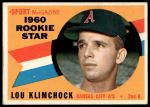 1960 Topps #137  -  Lou Klimchock Rookie Star<br />B60T 14 0042<br /><a class='button AddToCart' data-ajax='true' data-ajax-mode='replace' data-ajax-update='#cart-info' href='/AddToCart?itemId=7021853&quantity=1&type=0'>Add To Cart</a>
