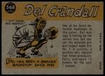 1960 Topps #568  -  Del Crandall All-Star<br />B60T 14 0091<br /><a class='button AddToCart' data-ajax='true' data-ajax-mode='replace' data-ajax-update='#cart-info' href='/AddToCart?itemId=7021903&quantity=1&type=0'>Add To Cart</a>
