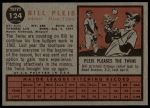 1962 Topps #124 GRN Bill Pleis<br />B62T 12 3210<br /><a class='button AddToCart' data-ajax='true' data-ajax-mode='replace' data-ajax-update='#cart-info' href='/AddToCart?itemId=7022010&quantity=1&type=0'>Add To Cart</a>