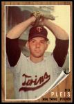 1962 Topps #124 GRN Bill Pleis<br />B62T 12 3210<br /><a class='button AddToCart' data-ajax='true' data-ajax-mode='replace' data-ajax-update='#cart-info' href='/AddToCart?itemId=7022010&quantity=1&type=0'>Add To Cart</a>