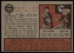 1962 Topps #166 NRM Don Lee<br />B62T 12 3316<br /><a class='button AddToCart' data-ajax='true' data-ajax-mode='replace' data-ajax-update='#cart-info' href='/AddToCart?itemId=7022119&quantity=1&type=0'>Add To Cart</a>