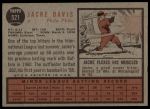 1962 Topps #521 Jacke Davis<br />B62T 12 3745<br /><a class='button AddToCart' data-ajax='true' data-ajax-mode='replace' data-ajax-update='#cart-info' href='/AddToCart?itemId=7022838&quantity=1&type=0'>Add To Cart</a>
