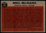 1962 Topps #242 Mel McGaha<br />B62T 12 3854<br /><a class='button AddToCart' data-ajax='true' data-ajax-mode='replace' data-ajax-update='#cart-info' href='/AddToCart?itemId=7023046&quantity=1&type=0'>Add To Cart</a>
