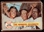 1962 Topps #237  1961 World Series - Summary - The Winners Celebrate<br />B62T 12 3874<br /><a class='button AddToCart' data-ajax='true' data-ajax-mode='replace' data-ajax-update='#cart-info' href='/AddToCart?itemId=7023088&quantity=1&type=0'>Add To Cart</a>