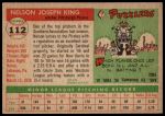 1955 Topps #112 Nelson King<br />B55T 03 2406<br /><a class='button AddToCart' data-ajax='true' data-ajax-mode='replace' data-ajax-update='#cart-info' href='/AddToCart?itemId=7024047&quantity=1&type=0'>Add To Cart</a>